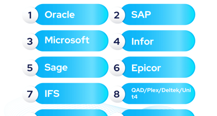 Top 10 ERP Vendors for 2022